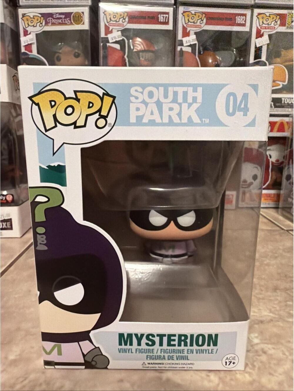 Funko Pop! Vinyl: South Park - Mysterion #04 w/Protector